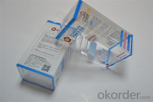 soft crease clear folding pvc plastic box, soft clear folding plastic packaging box made in china System 1
