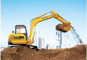 Excavator : FR220,Adequate Technology for Earthmoving Operation