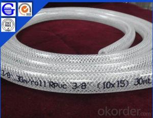 Clear Reinforced PVC Flexible Hose  pipe light weight
