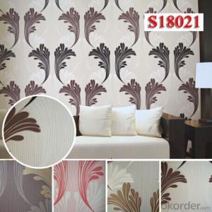PVC Wallpaper Hot Sale OEM Service Fashional Design Dustproof wallcoverings