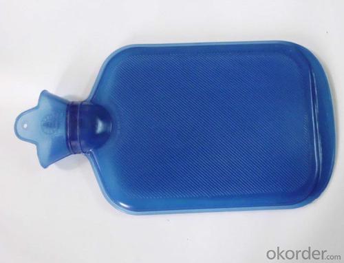 PVC Hot Water Bottle 2000ml Translucent Type System 1