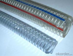 PVC  Transparent  Fiber Flexible Reinforced Hose 