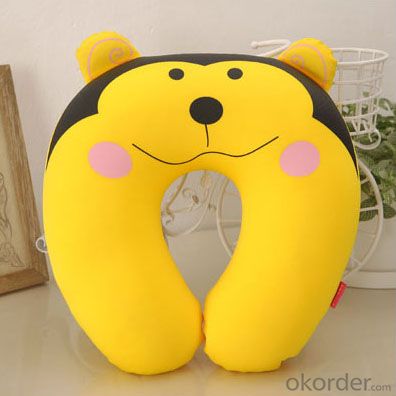 Animal Shape Travel Pillow Filled With Beads