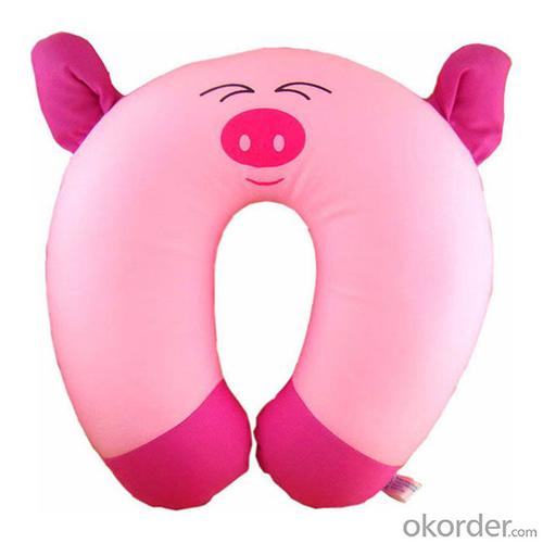 Cute comfortable Travel Pillow Of Pig Shape System 1