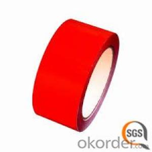 BOPP TAPE 60 MICRON RED COLOUR SGS&ISO9001 CERTIFICATE System 1