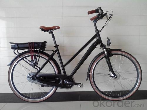 Electric Lady's Bike with 250W Front Motor Samsung battery cell, European Design System 1