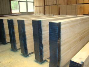 Pine Scaffolding Plank with steel cap of both ends for  construction