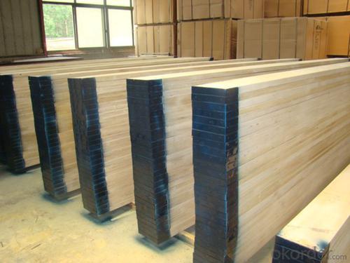 Pine Scaffolding Plank with steel cap of both ends for  construction System 1
