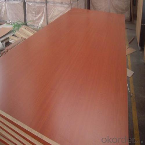 MDF Board With Laminate / Melamine MDF Board / Laminated MDF Sheet System 1