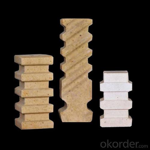 High Alumina Anchor Bricks 127 High Refractoriness System 1