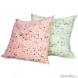 Home Decorative Cushion with Cotton Linen Damask