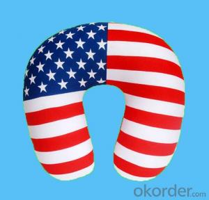 Travel Pillow With American Nation Flag Printing