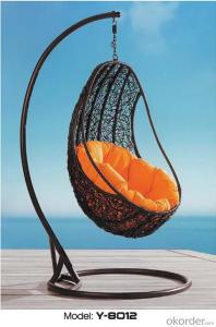 Outdoor Swing Sets for Adults Rattan Patio Swing Chair System 1