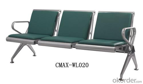 Durable Public Waiting Chair with 3 Seater CMAX-WL020 System 1