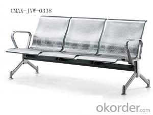 Stainless Steel Waiting Chair with Professional Workmanship CMAX-JYW-0338 System 1