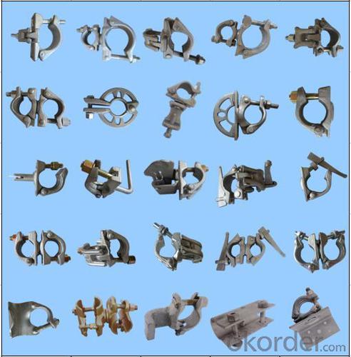 Types of scaffolding drop forged Swivel coupler System 1