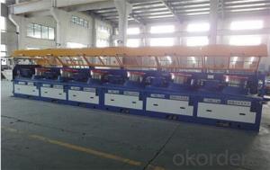 Straight-type steel wire drawing machine System 1