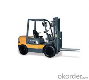 Forklift: FL530D, Intelligent LCD, simple and convenient operation