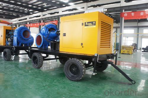 Mix-flow Diesel Water Pump Diesel Engine Pump Power Pump(8m lift) System 1