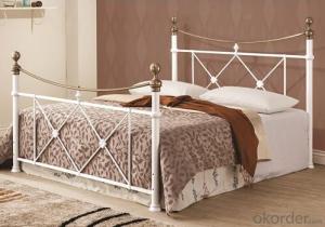Metal Single Princess Bed Modern Design CMAX-A19