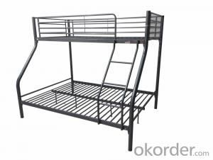 Heavy Duty Metal Bunk Bed Modern Design CMAX-A15