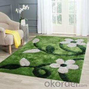 100% Polyester Shaggy Carpets of Hand Woven with Modern Design System 1