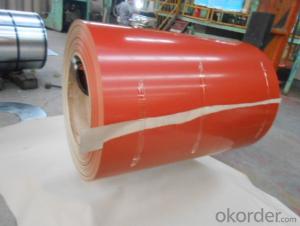 Pre-painted Galvanized Steel Sheet Coil with Prime Quality and Best Price, Red Color System 1