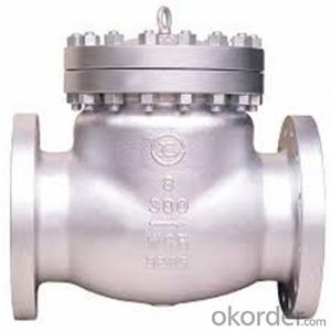 API Cast Steel Check Valve Flange RTJ in Accordance with ISO17292、API 608、BS 5351、GB/T 12237 System 1
