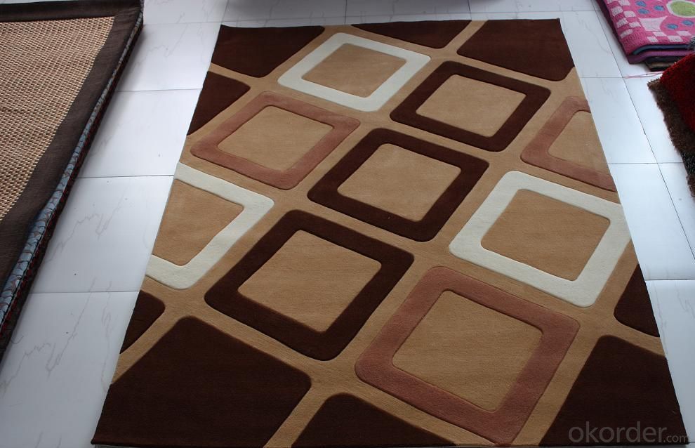 Hand Made Carpets and Rugs with Simple Design