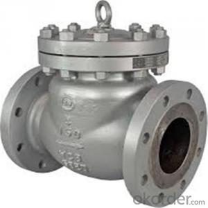 API Cast Steel Check Valve A216 WCB Body Material in Accordance with ISO17292、API 608、BS 5351