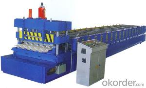Glazed Tile Profile Cold Roll Forming Machines System 1