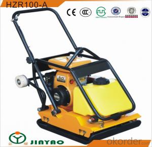 Gasoline plate compactor 100KG type drived by Gasoline engine