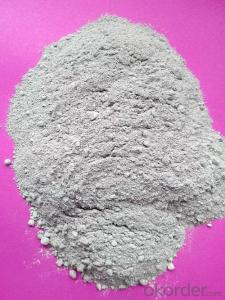 Magnesite zirconia fire clay for refractory use