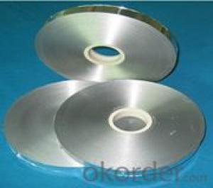 aluminum foil composite film for making flexbiel ducts 7mic Al+ 12mic PET System 1