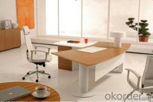 Good quality Classic Design Wooden Office Executive Table with Side Cabinet