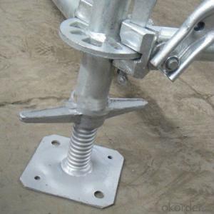 Construction Ringlock Scaffolding Q235/345 Steel Galvanized