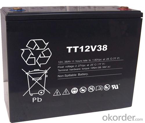 Lead Acid Battery TT Series Battery  TT12V62 System 1