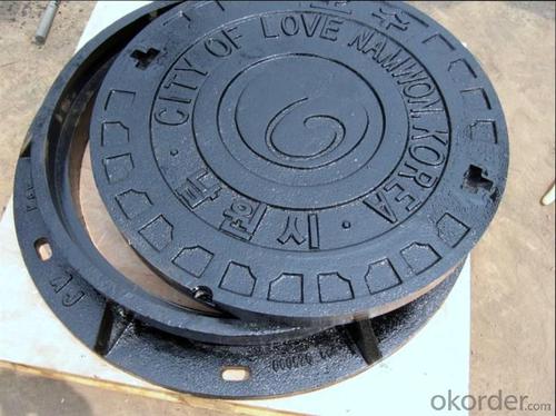 Manhole Cover by Cast Iron for Sewerage D400 D600 System 1