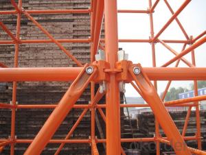 Galvanized Ringlock Scaffold System Easy Assembly Top Quality Metal