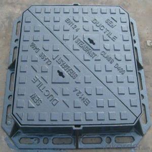 Manhole Cover  with Frame Foundry Stock Made in China