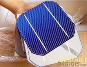 125 Mono Solar Cell 5 Inch Efficiency 2.85W-3.5W