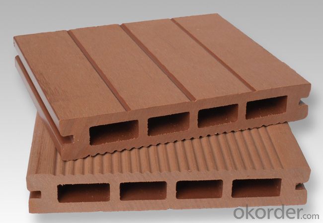 Crack-resistant Outdoor Co-extrusion Wpc Decking System 1