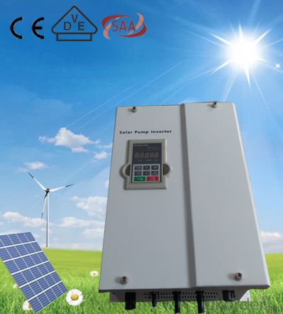 solar pump inverter  CE LCD display with MPPT function three(3)phase AC (0.5KW-55KW) System 1