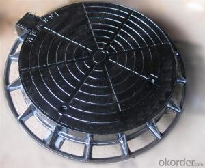 Ductile Casting Iron Manhole Covers D400, SD85S63/02 recess System 1
