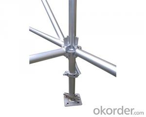 Steel Ringlock Scaffolding Q235/355 Steel Galvanized