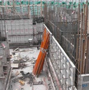 Whole Aluminum Formwork System for Hospital Building