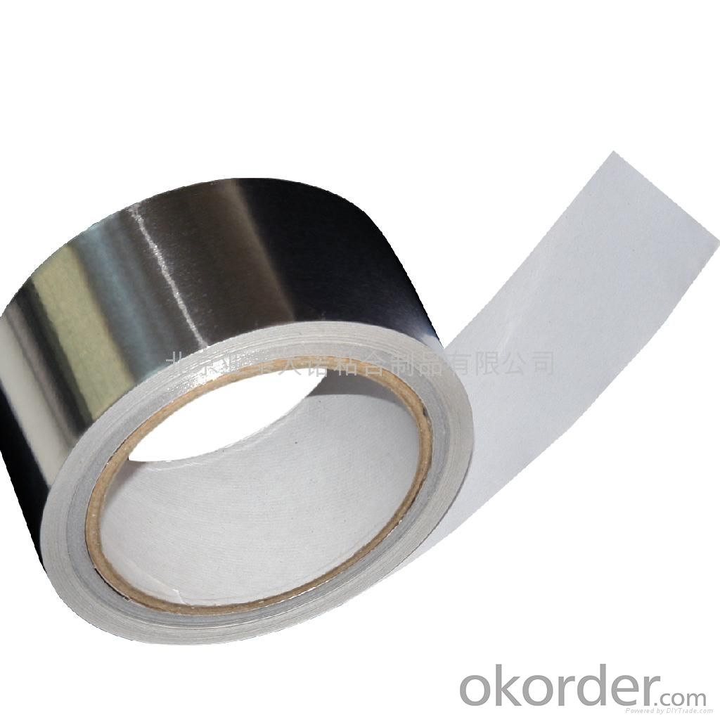 Black Aluminum Foil Tape Synthetic Rubber Based Discount