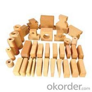 Straight Refractory Bricks Low Thermal Conductivity System 1