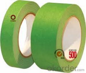Masking Tape Green Color SGS&ISO9001 Certificate