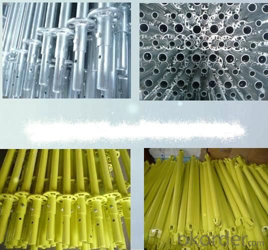 Steel Ringlock Scaffolding Q235/355 Steel Galvanized